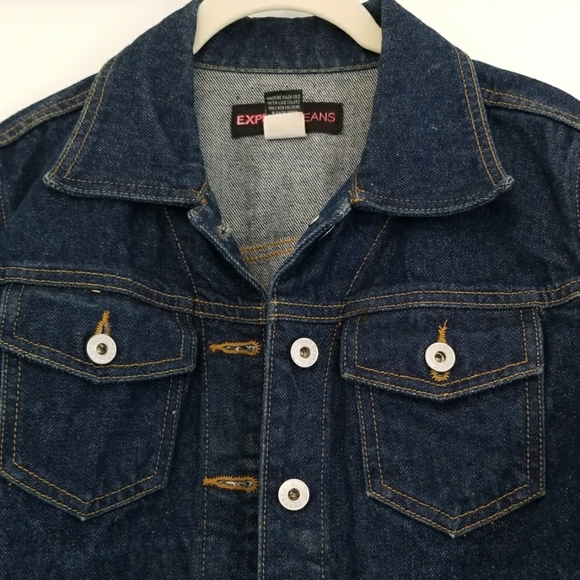 EXPRESS DENIM TRUCKER JACKET - Picture 5 of 6